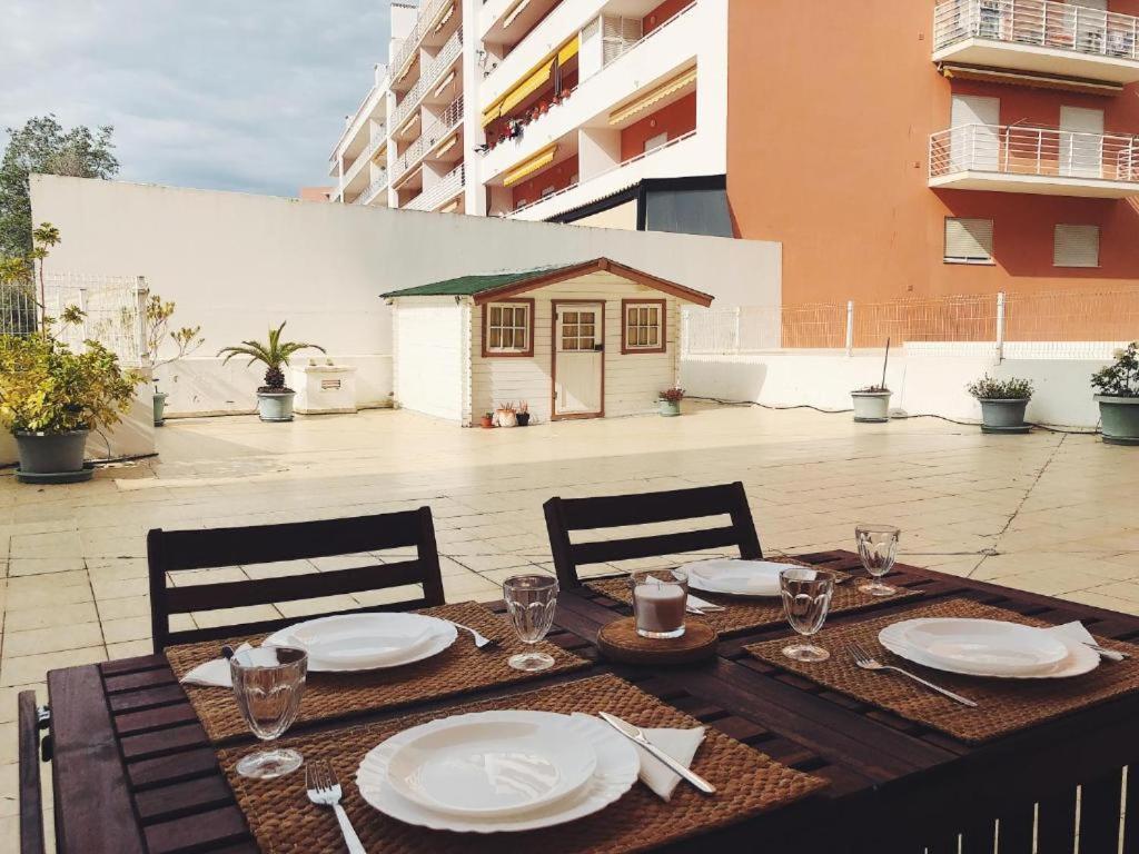 Apartamento Moura Armação de Pêra Exteriör bild